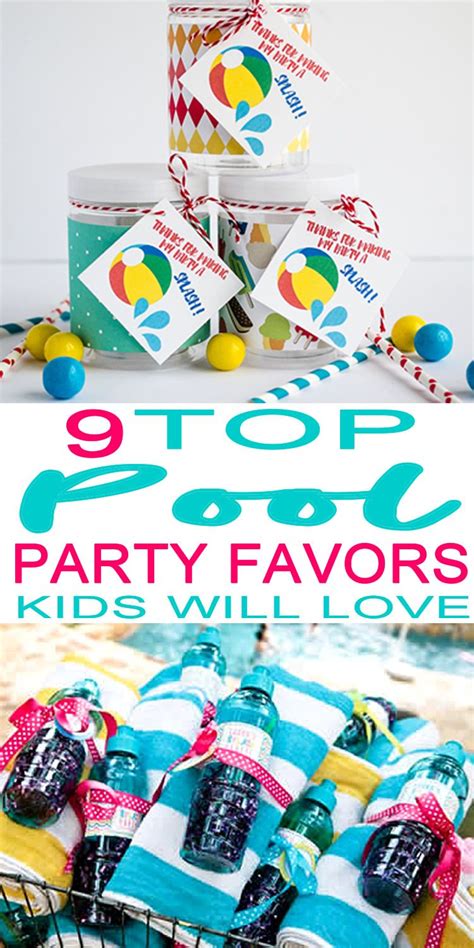 9 Completely Awesome Pool Party Favor Ideas Artofit