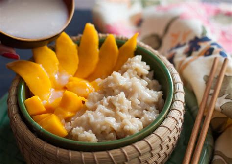 Thai Sweet Sticky Rice With Mango By Archanas Kitchen