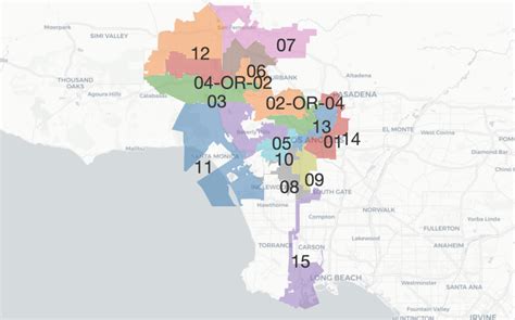 Commission Proposes New La City Council District Map But Council