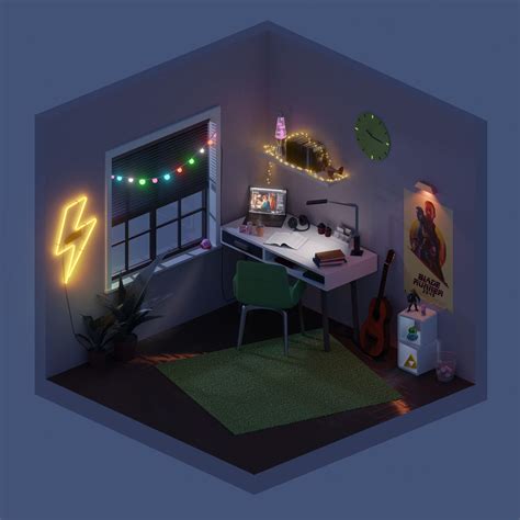 Isometric Room In 2020 With Images