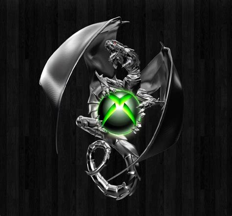 Cool Dragon Xbox Logo Iphone Wallpaper Design Con