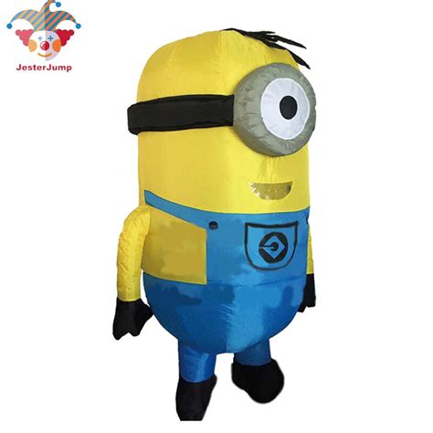 Inflatable Minion Costumes For Adults Purim Halloween Cosplay Party
