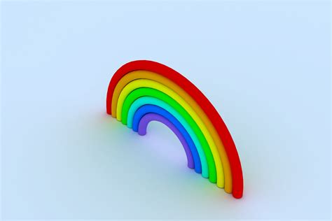 3d Rainbow 1 Turbosquid 1641120