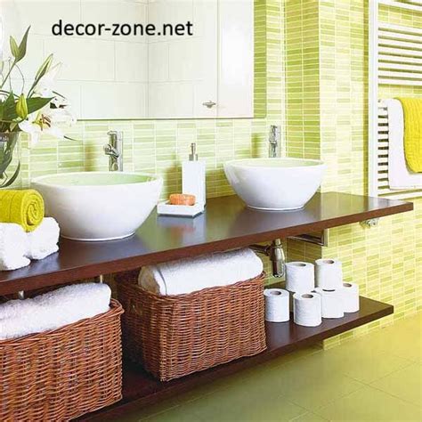 Stylish bathroom storage options including baskets, caddies & drawers. Best 10 bathroom towel storage ideas for small bathrooms