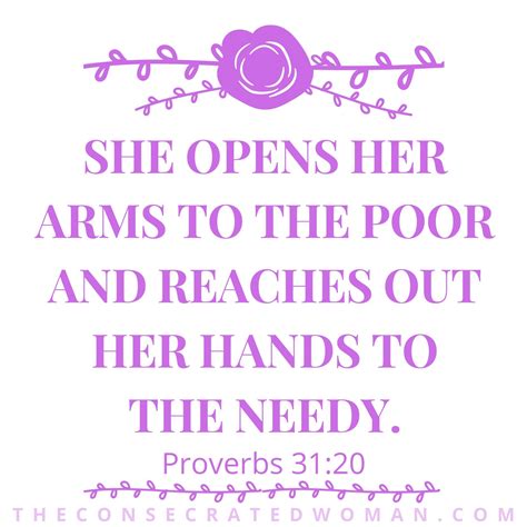 Proverbs 3120 The Consecrated Woman