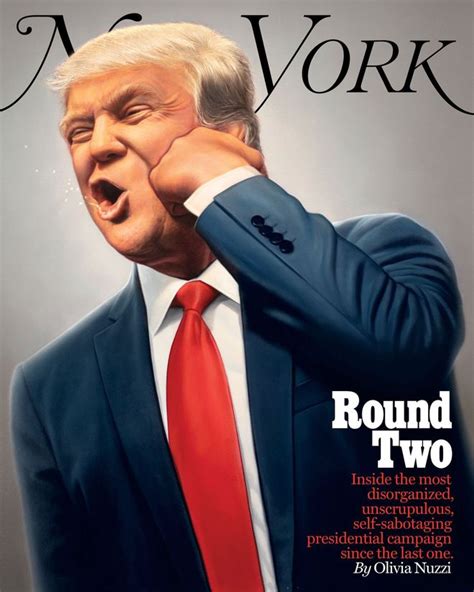 Donald Trump Punches Himself In The Face On New York Magazines Latest Cover Ad Age