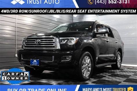 Used 2019 Toyota Sequoia For Sale Near Me Edmunds