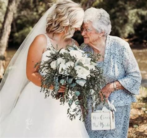 bride earns praise for having four grandmas as her flower girls rachwed