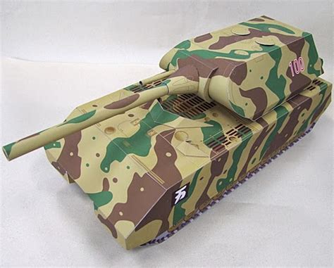 Papercraft Panzer Tank
