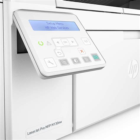 Verimlilik sunmak üzere tasarlanan kablosuz. HP MFP M130nw Printer Wireless LaserJet Pro, 3x1, White ...