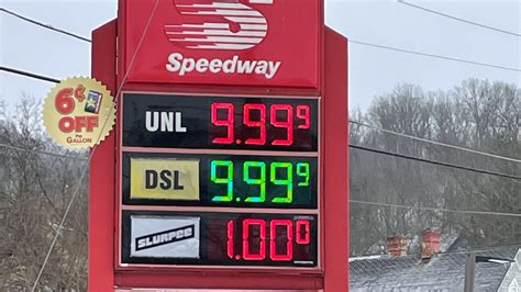Some Speedway Stations Run Out Of Gas Put 999 On The Price Board