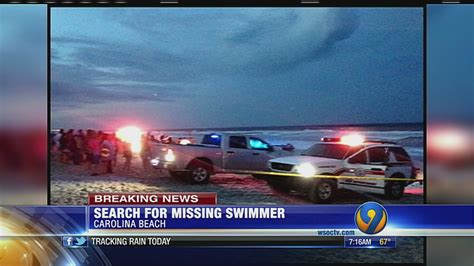 Crews Search For Missing Carolina Beach Swimmer During Rough Conditions