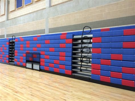 Telescopic Bleachers And Gym Seating Worthington Contract
