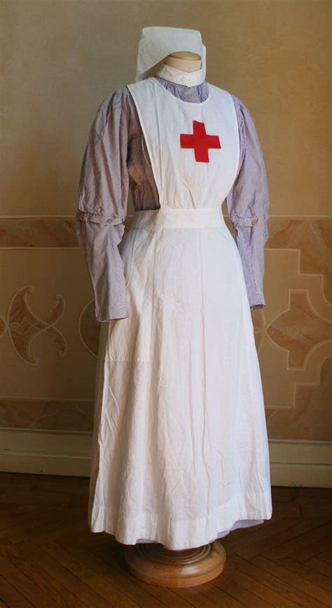 Nurses Uniform Of The British Red Cross In The First World War