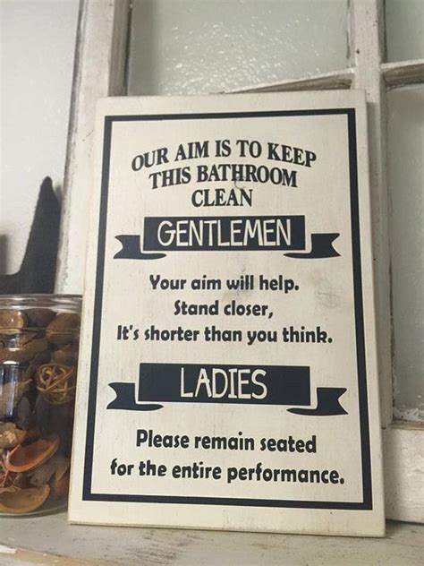 Our Aim Is To Keep This Bathroom Clean Gentlemen Ladies Bathroom