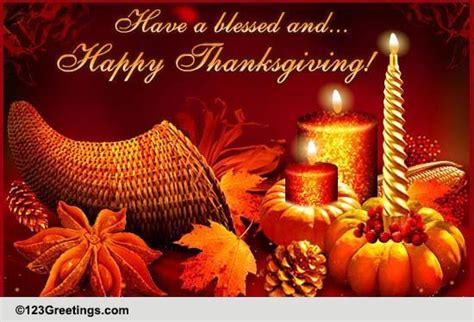 A Thanksgiving Wish Free Happy Thanksgiving Ecards Greeting Cards