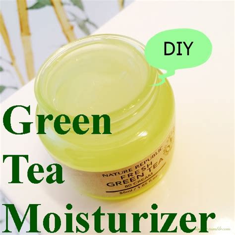 Tips For Her Diy Green Tea Moisturizer