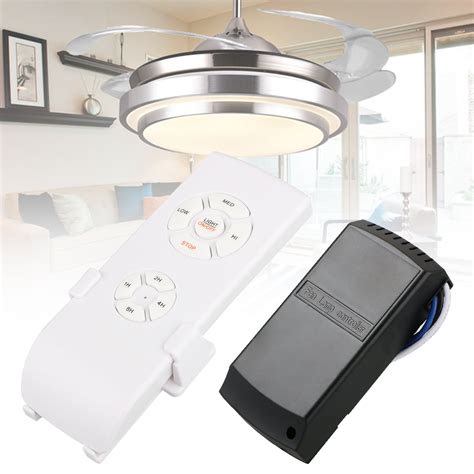 Universal Ceiling Fan And Lights Timing Wireless Remote Control Kit For