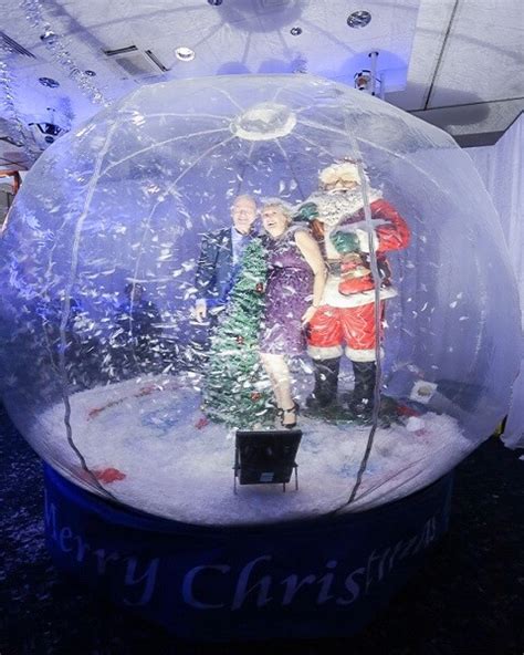 Giant Snow Globe Photo Booth Hire Book Giant Snowglobe For Events