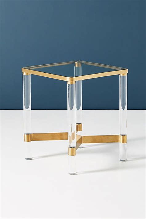 Lucite Coffee Tables Coffee Table Rectangle Steel Furniture Home