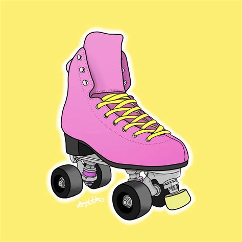 I Just Wanted To Show You Guys A Roller Skate Illustration Ive Done😊