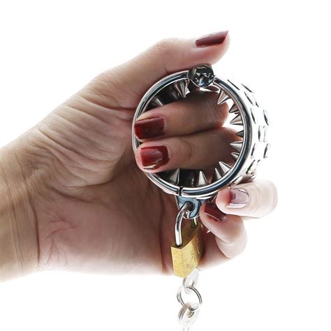 Hot Style The Kalis Teeth Chastity Device Sex Toy Spike Ring Male Cock Ring Bondage Restraint