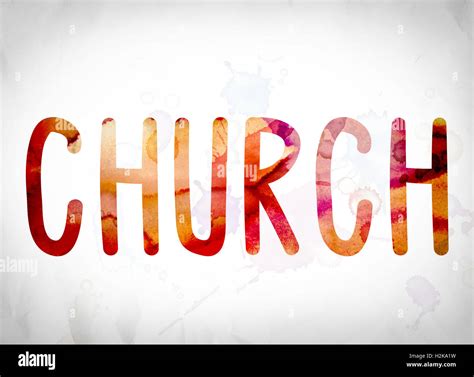 Church Word Clip Art