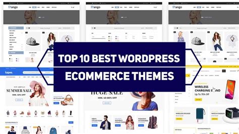 Top 10 Best Wordpress Themes For Ecommerce 2022 Best Wordpress