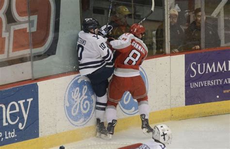 Rpi Hockey Falls 3 2 To Yale On Big Red Freakout Night Troyrecord