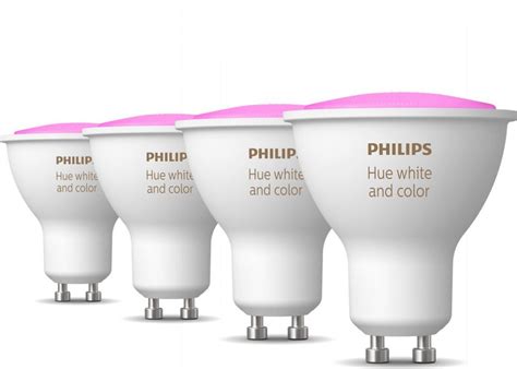 Philips Hue Uitbreidingspakket White And Color Ambiance Gu10 4