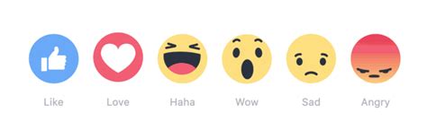 Facebook Enhances Everyones Like With Love Haha Wow Sad Angry