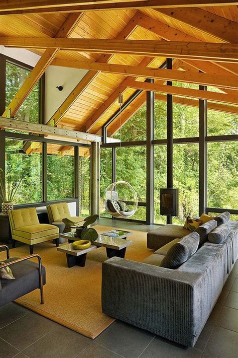 25 Natural Living Rooms Integrated With Outdoor Spaces Homemydesign