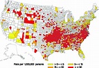 Rocky Mountain Spotted Fever in the United States, 2000–2007 ...