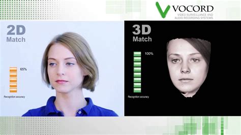 3d facial recognition system vocord facecontrol 3d youtube