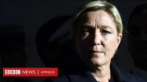 Occupation Nazie En France Marine Le Pen Choque Bbc News Afrique