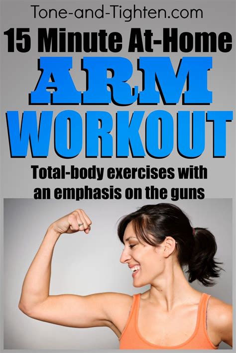 Excellent 15 Minute Arm Routine Total Body Exercises For Those Short