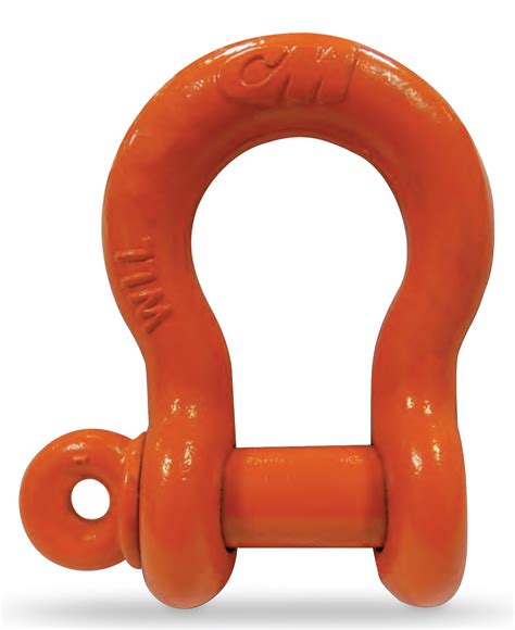 4 12 Ton Super Strong Anchor Shackle Screw Pin Powder Coated 58 In