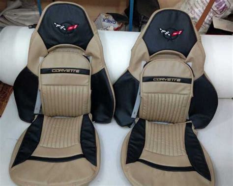 Custom Made 1997 2004 C5 Corvette Real Leather Seat Covers Sport Seat