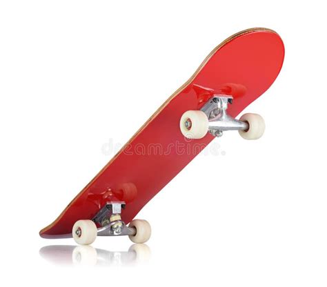 Skateboard Deck On White Background Stock Image Image Of Tricks Deck