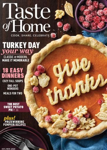 Taste Of Home Magazine Subscription Discount Easy