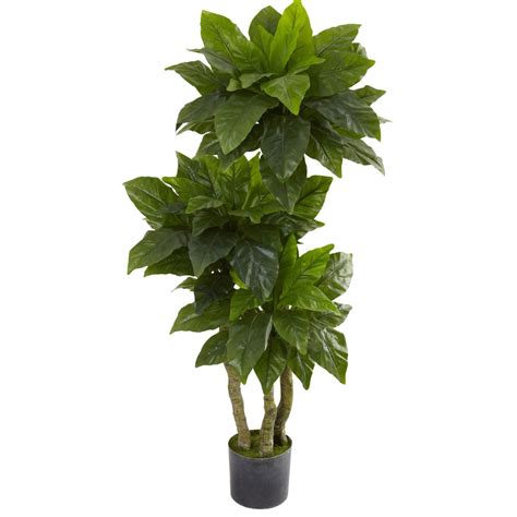 Nearly Natural 60 In Green Artificial Silk Tree At