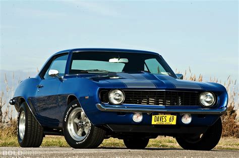 1969 Chevrolet Camaro Muscle Classic Hot Rod Rods G Wallpaper