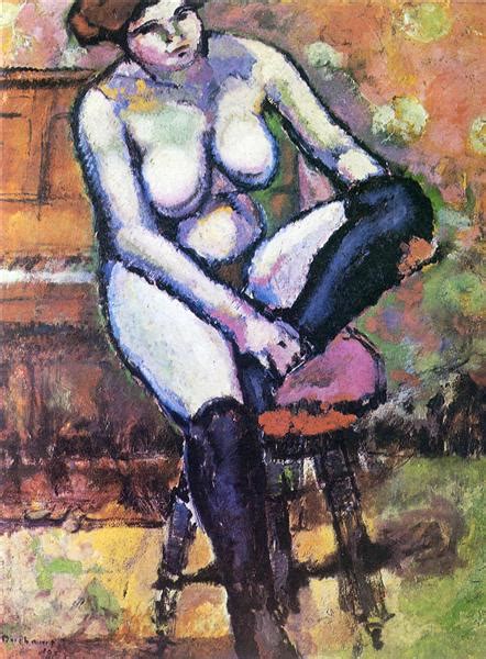 Nude With Black Stockings Marcel Duchamp Wikiart Org Encyclopedia My