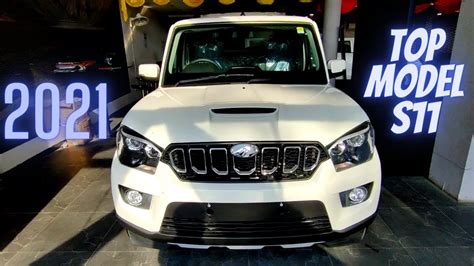 Mahindra Scorpio S11 Bs6 2021 Detailed Review Top Model Youtube