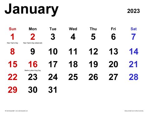 How Many Days In Jan 2023 Day 2023