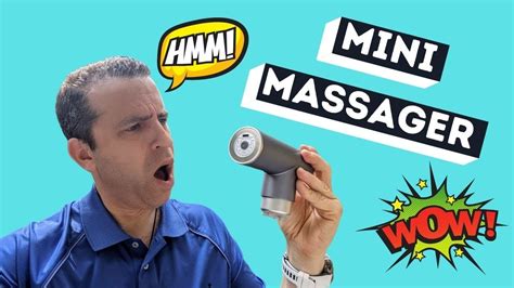 Best Mini Massage Gun On The Market Voxpree Mini Powerful Deep Tissue Percussion Massager