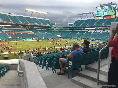 Hard Rock Stadium Section 122 Miami Dolphins