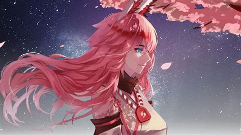 You can also upload and share your favorite pink aesthetic 4k wallpapers. Anime, Girl, Pink Hair, Yae Sakura, Honkai Impact 3rd, 4K ...