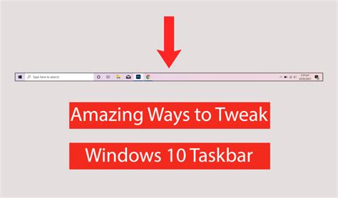 10 Amazing Ways To Tweak Your Windows 10 Taskbar Intotrick