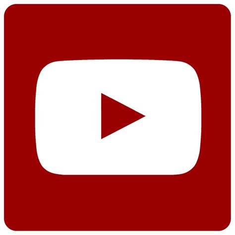 Red Youtube Logo Png Black Background
